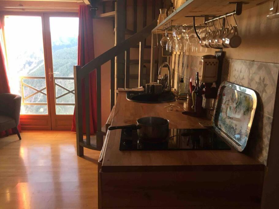 Chalet Les 3 Flocons Roure Exterior photo