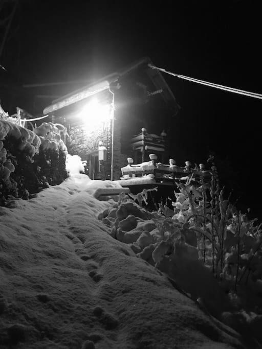 Chalet Les 3 Flocons Roure Exterior photo